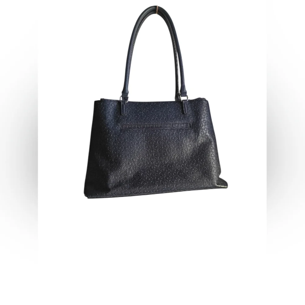 Guess Los Angeles Navy Blue Tote Bag - Picture 4 of 12